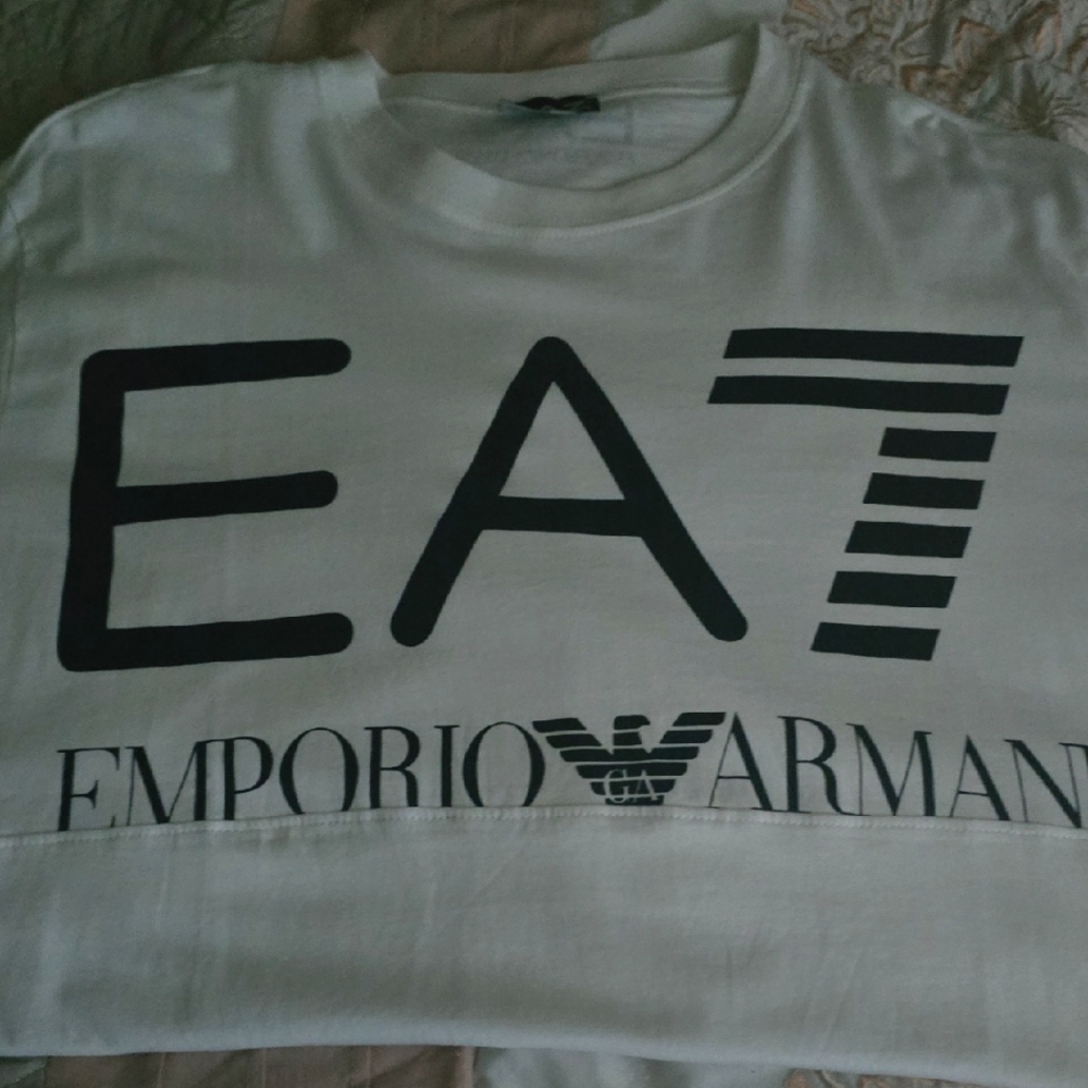 Emporio Armani Men's White T-Shirt